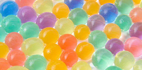 Soft corlourful ball for background.