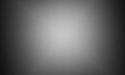 Black smooth gradient background image, gray