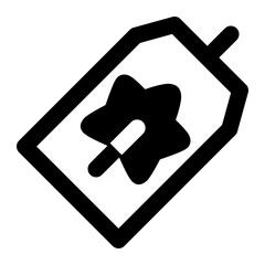 label glyph icon