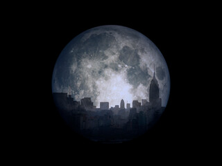 Manhattan Full moon