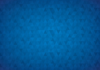 Abstract geometric shapes pattern deep blue background.