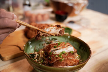 Fried Pork Curry with Rice