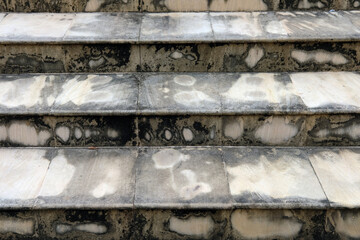 the texture of the stair  and grunge floor