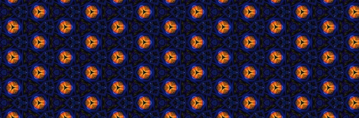 Beautiful Multicoloured Ethnic Floral Border For Digital Textile Suits And Sarees Prints