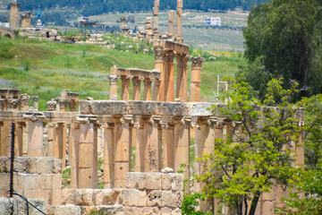 Ancient Jerash ruins,(the Roman ancient city of Geraza), Jordan