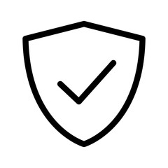 Active Shield Icon Vector Symbol Design Illustration