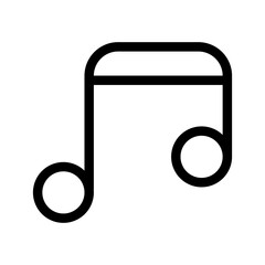 Music Icon Vector Symbol Design Illustration