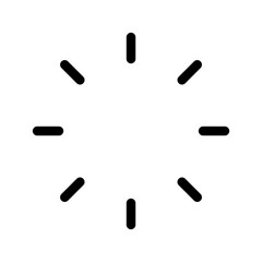 Loading Icon Vector Symbol Design Illustration