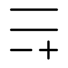 Menu Icon Vector Symbol Design Illustration