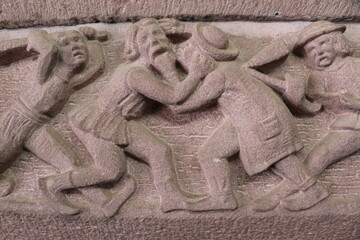 Détail du château du Haut-Koenigsbourg