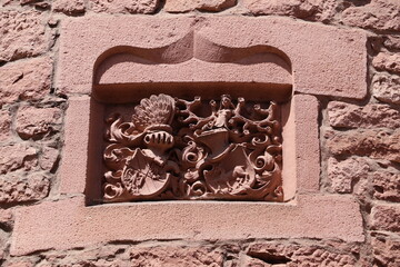 Détail du château du Haut-Koenigsbourg