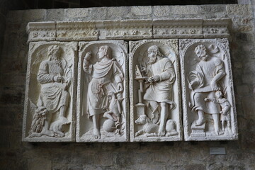 Détail de l'Abbaye du Mont-Saint-Michel