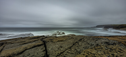 Cliffs near Birsay, Orkney, Scotland