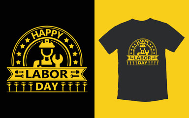 Trendy Labor day t shirt Design