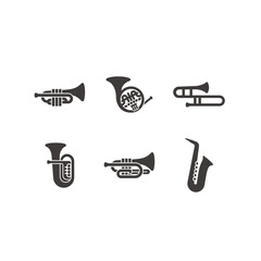 金管楽器　アイコンセット