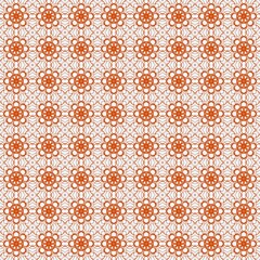 seamless  flower ikat fabric pattern background, fashion decorative ornament vector 