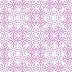 seamless  flower ikat fabric pattern background, fashion decorative ornament vector 
