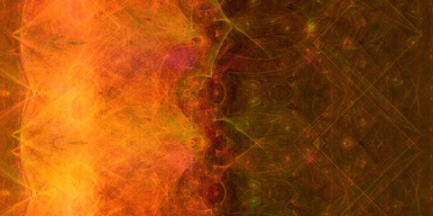 Fraktal computergenerierter Hintergrund für Grafiker und Drucksachen