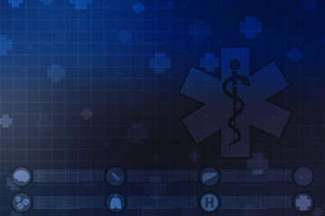 Medical and Health care concept background, Medical Science, Biotechnology concept background