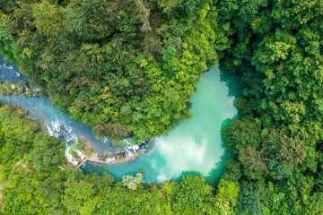 The Slunjcica River source in Croatia