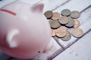 10円玉貯金のイメージ
