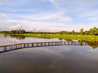 lake in autumn