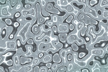 amazing light blue magical lights in the damaged liquid digital art texture illustration