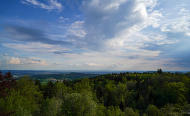 Obraz premium fascinating clouds and blue sky