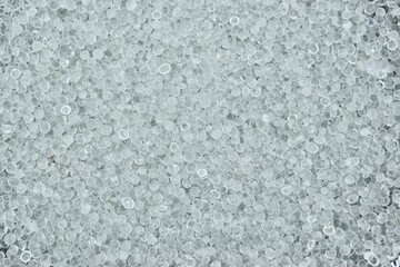Fototapeta na wymiar New silica gel crystals. It is a desiccant.