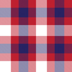 Red Minimal Plaid textured Seamless Pattern