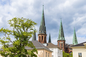 Fototapeta na wymiar St. Lambert's Church Oldenburg in the centre of Oldenburg in Lower Saxony in Germany Europe