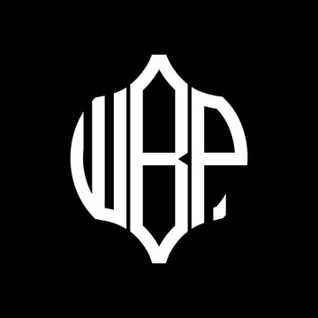 WBP letter logo. WBP best black background vector image. WBP Monogram logo design for entrepreneur and business.
