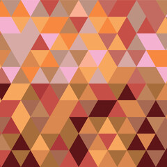 Fototapeta na wymiar set de banner retro con patrones de triangulos coloridos vectoriales