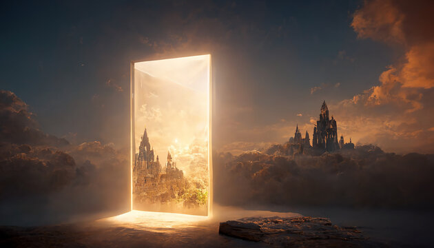 Magic Portal Window To Another World