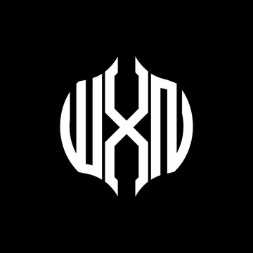 WXN letter logo. WXN best black background vector image. WXN Monogram logo design for entrepreneur and business.
