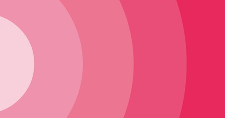 animated pink circle background enlarged from the side