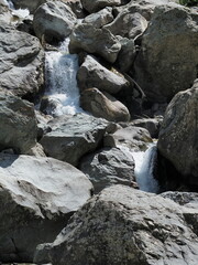 cascade dans le massif des écrins