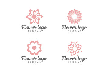 Flower logo collection