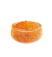 caviar, oeuf de truite, aliment, saumon, fruits de mer, poisson, bon vivant, orange, casse-croûte, cuiller, gros plan, diners, délicatesse, repas, en verre, luxe, oméga 3, 