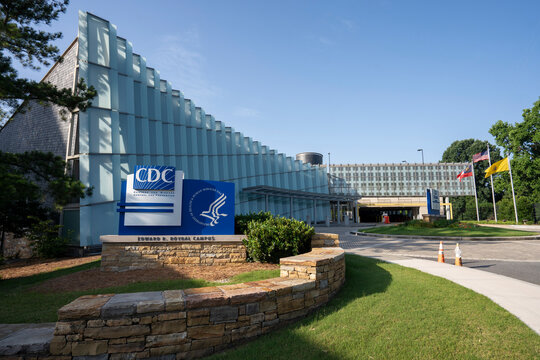 Atlanta, GA, USA - Jun 15, 2022: Exterior View Of The David J. Sencer CDC Museum At The Edward R. Roybal Campus, The Headquarters Of The Centers For Disease Control And Prevention In Atlanta, Georgia.