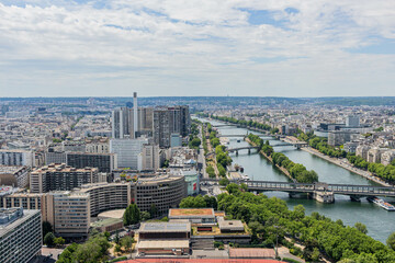 Obraz premium view from eiffel tower