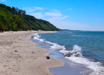 WYSPA MORZE RAJ FALE NIEBO PLAŻA © Agnieszka