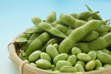 えだ豆　調理前