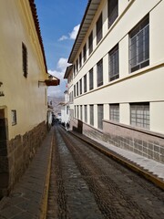 Fototapeta na wymiar Calle Pumacurco, Cusco