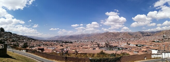 Vista de la Ciudad de Cusco