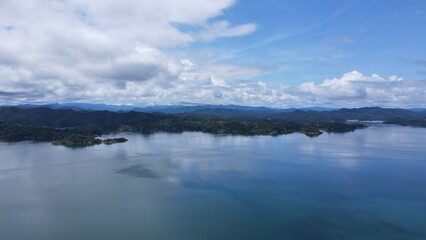 Obraz na płótnie Canvas The Batang Ai Dam of Sarawak, Borneo, Malaysia