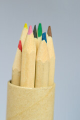 Rueda de lapices de colores