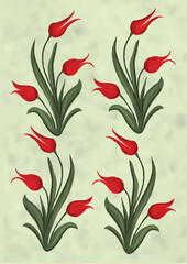 Ebru, the background of Turkish marbling art