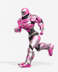 space knight is running