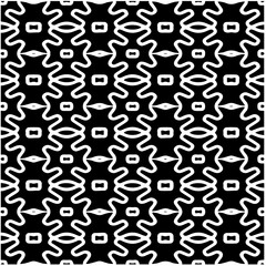 Design seamless monochrome geometric pattern. Abstract background. Vector art.Perfect for site backdrop, wrapping paper, wallpaper, textile and surface design. 